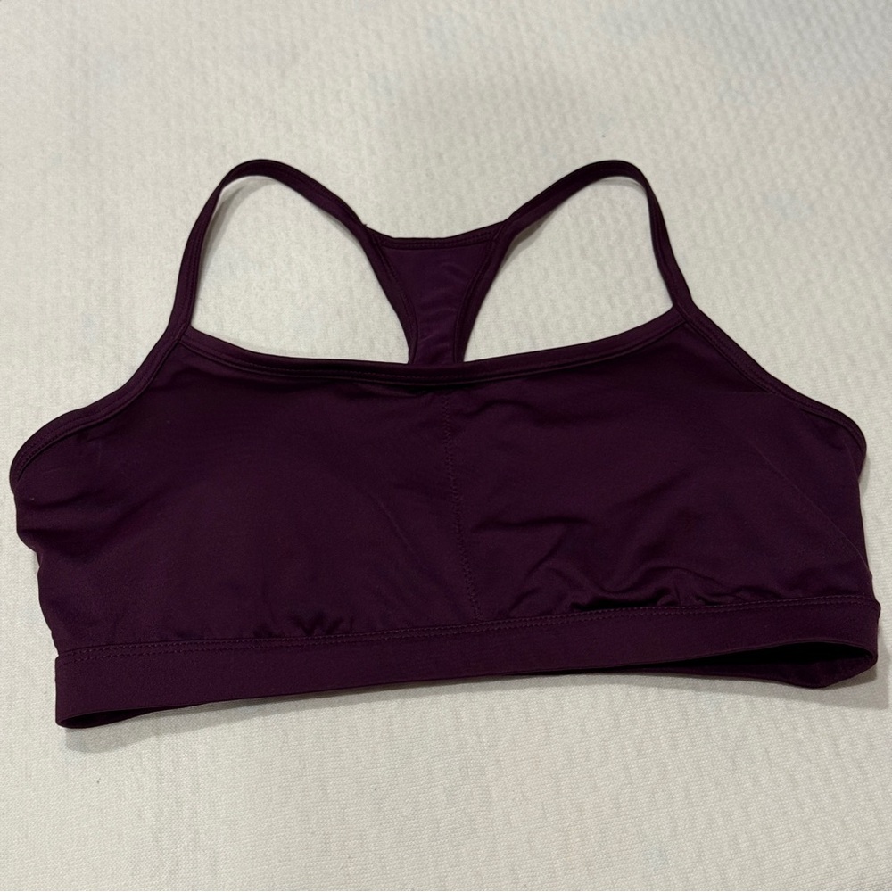 Reebok sport bra dark purple